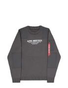 Alpha Industries Military Knit Pullover Grå