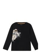Minymo T-Shirt Ls Marinblå