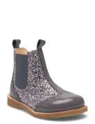 ANGULUS Booties - Flat - With Elastic Lila