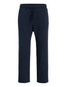 Jack & J S Jpstkane Bradley Uncuffed Swt Pants Noos Marinblå