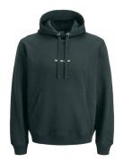 Jack & J S Jornorrebro Emb Sweat Hood Noos Khaki Green