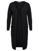 ONLY Carmakoma Carnew Esly Ls Open Long Cardigan Noos Svart