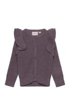 The New Tnstperle Glitter Knit Cardigan Lila