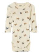 Lil'Atelier Nbmnalu Wo/Mo Ls Slim Body Lil Noos Kräm