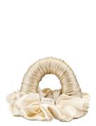 Lenoites Blowout Tie In Mulberry Silk Guld