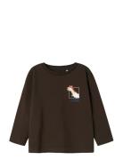Name It Nmmnathan Ls Nreg Top Box Brun