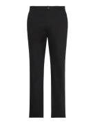 Calvin Klein Slim Sateen Chino Trouser Svart