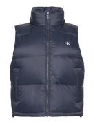 Calvin Klein Jeans Essential Midweight Puffer Vest Marinblå