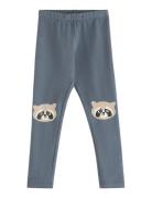 Lindex Leggings Racoon Knee Patch Blå