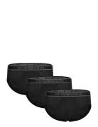 Emporio Armani 3 Pack Bottom Svart