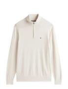 Tommy Hilfiger Essential Cotton Zip Mock Vit