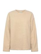Casall Sherpa Long Sleeve Crew Beige