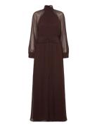 Dante6 Dante6-Rita Bohemian Maxi Dress Brun