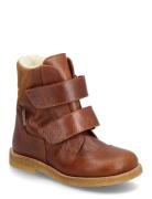 ANGULUS Boots - Flat - With Velcro Brun