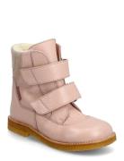ANGULUS Boots - Flat - With Velcro Rosa
