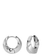 Edblad Helix Hoops L Steel Silver