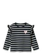 Name It Nmftovelina Ls Nreg Top Pb Marinblå