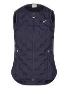Asics Nagino Run Padded Gilet Marinblå