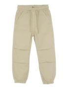 Daily 7 Canvas Parachute Pants Beige