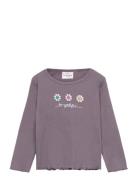 The New Tnstprincess L_S Rib Tee Lila