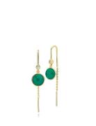 Izabel Camille Prima Donna Earrings Grön