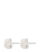 Pilgrim Sense Stud Earrings Silver-Plated Silver