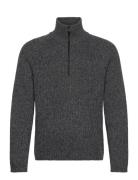 J. Lindeberg Victor Zip Wool Sweater Grå