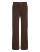 Soft Rebels Srema Willa Midwaist Wide Jeans Brun