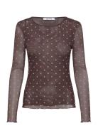 Soft Rebels Srroselyn O-Neck Top Brun