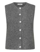Soft Rebels Srcamilla Vest Knit Grå