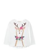 Boboli Knit T-Shirt Vit