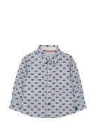 Boboli Ox D Long Sleeves Shirt Blå