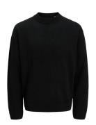 Jack & J S Jjeurban Jack Knit Crew Neck Sn Svart