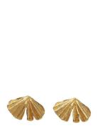 Pernille Corydon Autumn Leaf Earsticks Guld