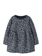 Name It Nmfvolta Ls Swe Dress Bru Marinblå