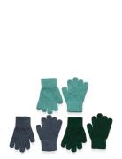 Mikk-line Magic Gloves 3 Pack Marinblå