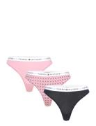 Tommy Hilfiger 3 Pack Thong Rosa