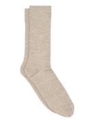 Mp Denmark Olav Socks Beige
