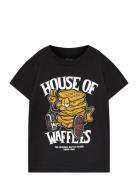 VANS Waffle House Ss Svart