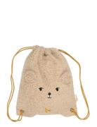 Fabelab String Bag - Bear Beige