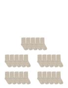 Mp Denmark Fine Wool Socks, 5-Pack Beige