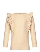 Fliink Gabby Ls Blouse Beige