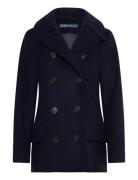 Polo Ralph Lauren 1/13Nm Wool Melton-Wvn-Coat Marinblå