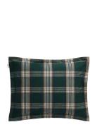 GANT Holiday Flannel Pillowcase Grön