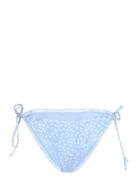 Gina Tricot Soft Flounce Bikini Brief Blå