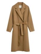 GANT Handstitched Belted Coat Beige