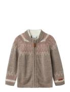 Name It Nmfwriss Wool Ls Knit Card Brun