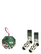 Happy Socks 1-Pack Snow Globe Sock Gift Set Grön