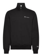 Champion Half Zip Sweatshirt Svart